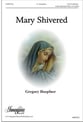 Mary Shivered SSAA choral sheet music cover